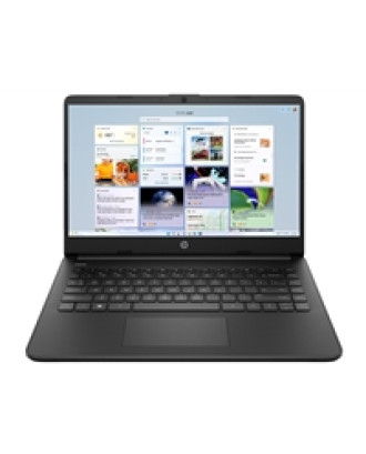 HP 14s-dq5008na Laptop, 14 Inch Full HD 1080p Screen, Intel Core i5-1235U 12th Gen, 8GB RAM, 512GB SSD, Windows 11 Home, Black