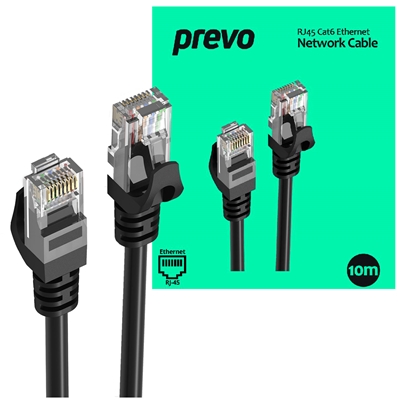 prevo-cat6-blk-10m-network-cable-rj45-m-to-rj45-m-cat6-10m-black-oxygen-free-copper-core-sturdy-pvc-outer-sleeve-clip-protector-retail-box-packaging