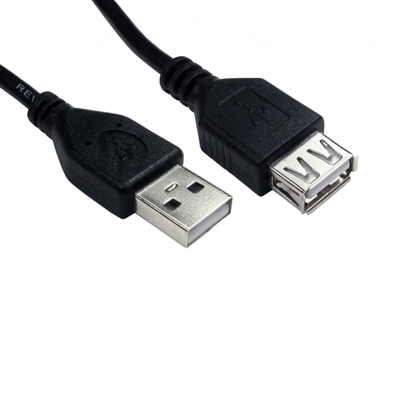 target-99cdl2-023-data-cable-usb-2-0-type-a-m-to-usb-2-0-type-a-f-3m-black-usb-extension-cable-oem-polybag-packaging