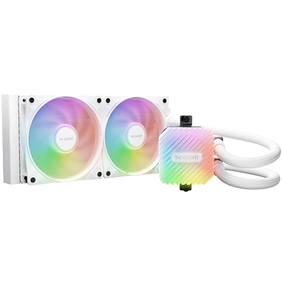 be-quiet-light-loop-240mm-aio-cpu-liquid-cooler-high-performance-argb-lighting-dual-120mm-pwm-fans-ultra-quiet-operation-easy-maintenance-intel-amd-compatible-white