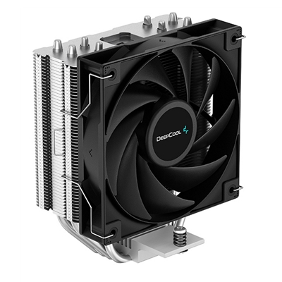 deepcool-ag400-fan-cpu-cooler-universal-socket-high-efficiency-120mm-pwm-cooling-black-fan-2000rpm-4-heat-pipes-220w-heat-dissipation-power-unique-matrix-fin-design-intel-lga-1700-bracket-inclu