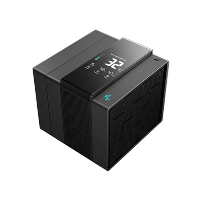 deepcool-assassin-iv-vc-vision-dual-fan-cpu-air-cooler-with-140mm-120mm-fans-vapour-chamber-base-digital-display-for-real-time-monitoring-intel-amd-compatible