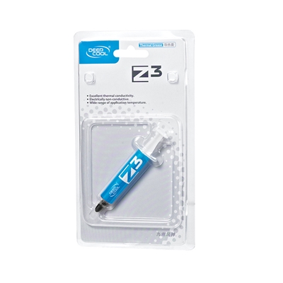 deepcool-z3-thermal-compound-syringe-6-5g-silver-grey-high-performance-with-excellent-thermal-conductivity-high-compatibility-for-most-cpu-coolers