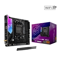 ASRock B850M Riptide WiFi AMD AM5 Socket Motherboard, Micro-ATX, 4x DDR5 Slots, 3x M.2 Sockets, Fitted I/O Shield, 2.5GbE LAN, Wi-Fi 7, 1x DisplayPort / 1x HDMI Port