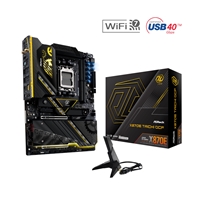 ASRock Z790 Riptide WiFi PHANTOM GAMING Intel 1700 Socket Motherboard, ATX, 4x DDR5 Slots, 5x M.2 Sockets, Fitted I/O Shield, 2.5GbE LAN, Wi-Fi 7, 1x DisplayPort / 1x HDMI Port