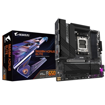 gigabyte-b650m-aorus-elite-amd-am5-socket-motherboard-micro-atx-4x-ddr5-slots-2x-m-2-socket-fitted-i-o-shield-2-5gbe-lan-1x-displayport-1x-hdmi-port