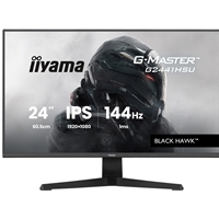 iiyama ProLite monitor X2492HSU-B1 24-Inch, Full HD, IPS, 120Hz, Black, 4-side slim bezel and B energy class, HDMI, Display Port, USB Hub