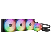 be quiet! Pure Loop 3 LX Liquid CPU Cooler, Universal Socket, 360mm Radiator, 3 x Light  Wings LX PWM High Speed, Stylish ARGB cooling block featuring 10 included lighting foils, 3-year manufacurer's warranty.