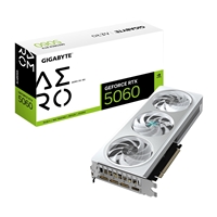 Gigabyte NVIDIA GeForce RTX 5060 Ti EAGLE OC ICE 8GB GDDR7 Graphics Card, 4608 CUDA Cores, 2617 MHz Core Clock, Dual Fan, 3x DisplayPorts / 1x HDMI Port