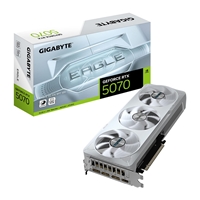 Gigabyte NVIDIA GeForce RTX 5070 WINDFORCE OC SFF 12GB GDDR7 Graphics Card, 6144 CUDA Cores, 2542 MHz Core Clock, Triple Fan, 2x DisplayPorts / 2x HDMI Ports