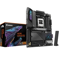 Gigabyte Z890 AORUS MASTER Intel 1851 Socket Motherboard, ATX, 4x DDR5 Slots, 5x M.2 Sockets, Fitted I/O Shield, 10GbE LAN, Wi-Fi 7, 2x USB-C (USB4)