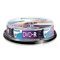 Verbatim (43666) DVD+R Double Layer 8.5GB 8X Matt Silver 10 Pack Spindle