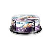 Verbatim (43667)DVD+R Double Layer 8.5GB 8X Wide Printable 25 Pack Spindle No ID