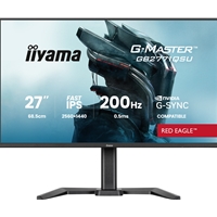 iiyama XB2497HSN-B1 24" IPS LCD USB-C Dock Display with 65W Charging, 4ms (1ms MPRT, Full HD 1920x1080, 350 cd/m2 Brightness, RJ45, 1x HDMI,1 x DisplayPort In, 1 x DP-OUT(MST), USB Hub 2x USB 3.0 + 2x USB-C (7.5W), 2W Speakers, Height Adjustable Stand, TU