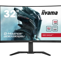 iiyama ProLite Curved Monitor XCB3497WQSNP-B1 34" VA Ultra-Wide Screen with KVM Switch, LAN, USB-C Dock, 0.4ms, 120Hz, HDMI, DisplayPort, Speakers, Height Adjustment