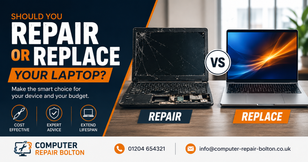 Should you repair or replace your laptop