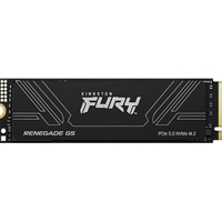 Kingston FURY Renegade (SFYR2S/2T0 ) 2TB NVMe SSD, M.2 Interface, PCIe 5.0 x4 NVMe, 2280, Up to 14,700MB/s read, 14,000MB/s write, Limited 5-year warranty with free technical support.