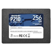 Patriot P210 (P210S256G25) 256GB 2.5 Inch SSD, Sata 3 Interface, Read 500MB/s, Write 400MB/s, 3 Year Warranty