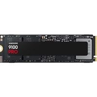 Samsung 9100 Pro(MZ-VAP4T0BW) 4TB  SSD, PCIe 5.0 x4, NVMe 2.0 Interface, Up to 14,700 MB/s Read, Up to 13,300 MB/s Write, 5-year Limited Warranty or 600TBW Limited Warranty